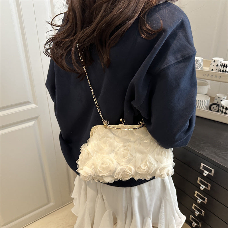 Rosette Evening Clutch