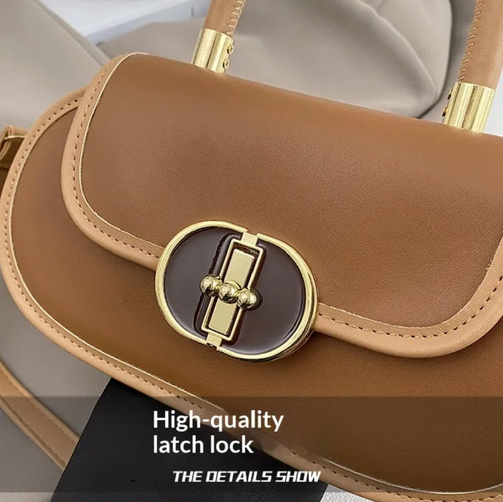 security feature of the retro top handle bag